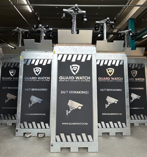Guard Watch Pro - bouwplaatsbeveiliging - beveiligingsmast