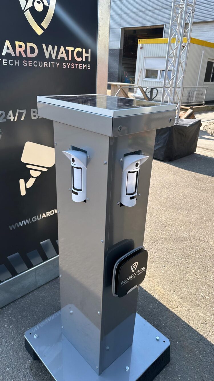 Guard Watch Alarm, de flexibele beveiligingsmast op zonne-energie voor alle terrein